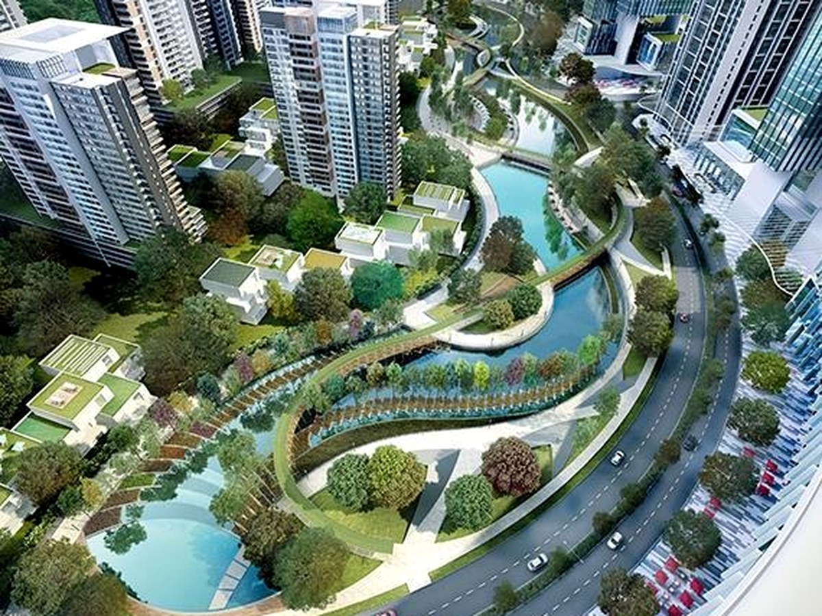 Waterscape garden
