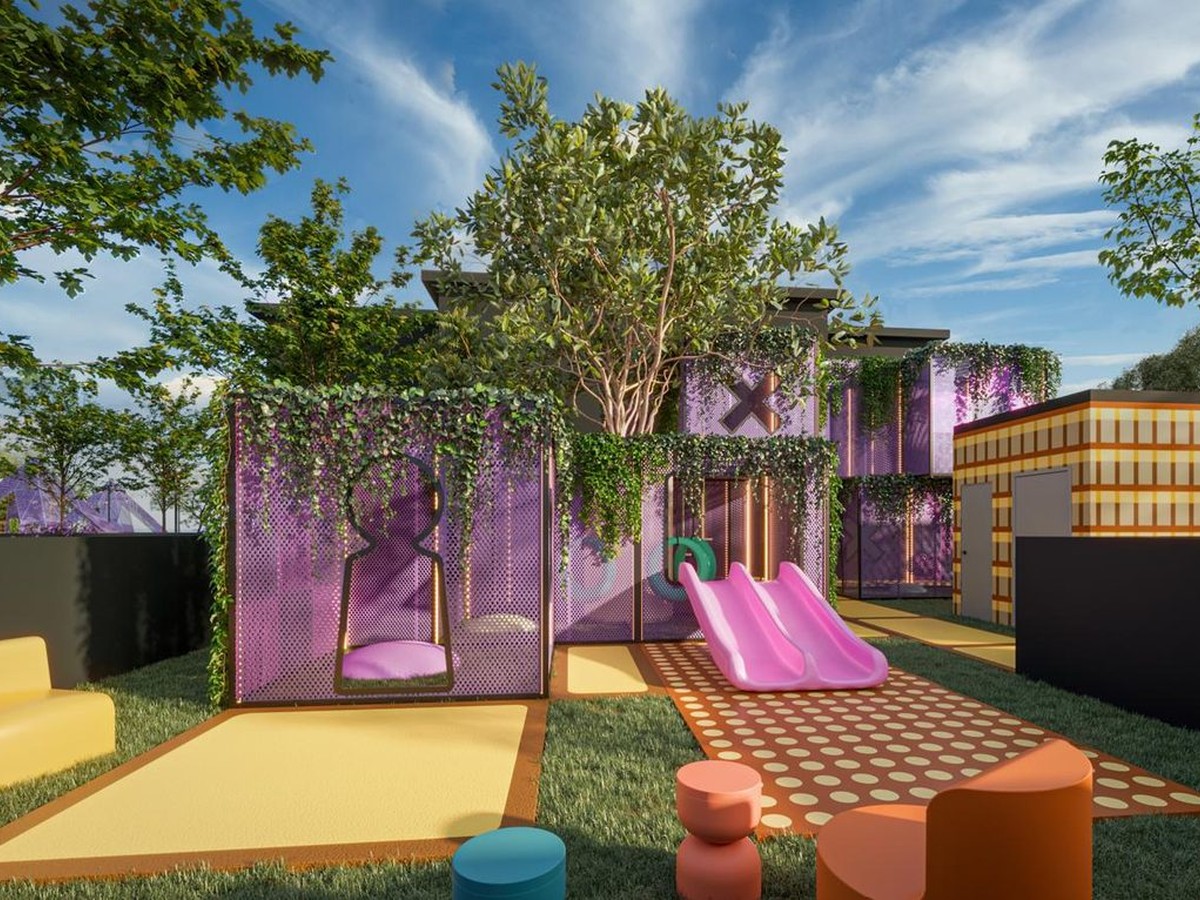 Children's play garden