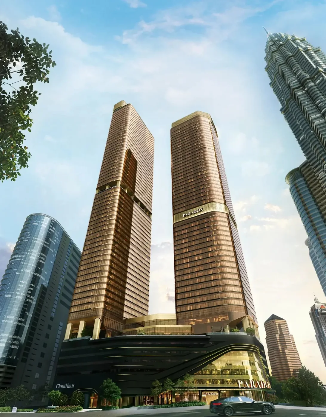 CloutHaus Residences developer project illustration
