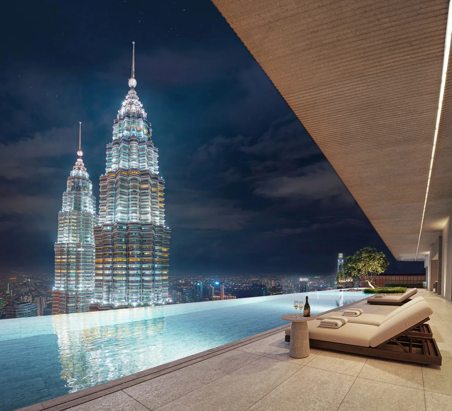 Sky pool artist impression