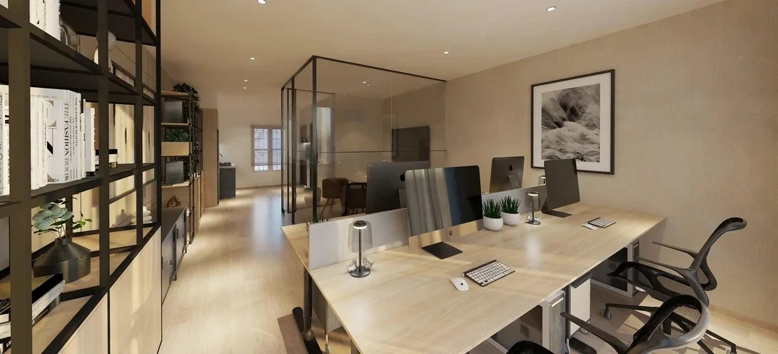Office interior concept