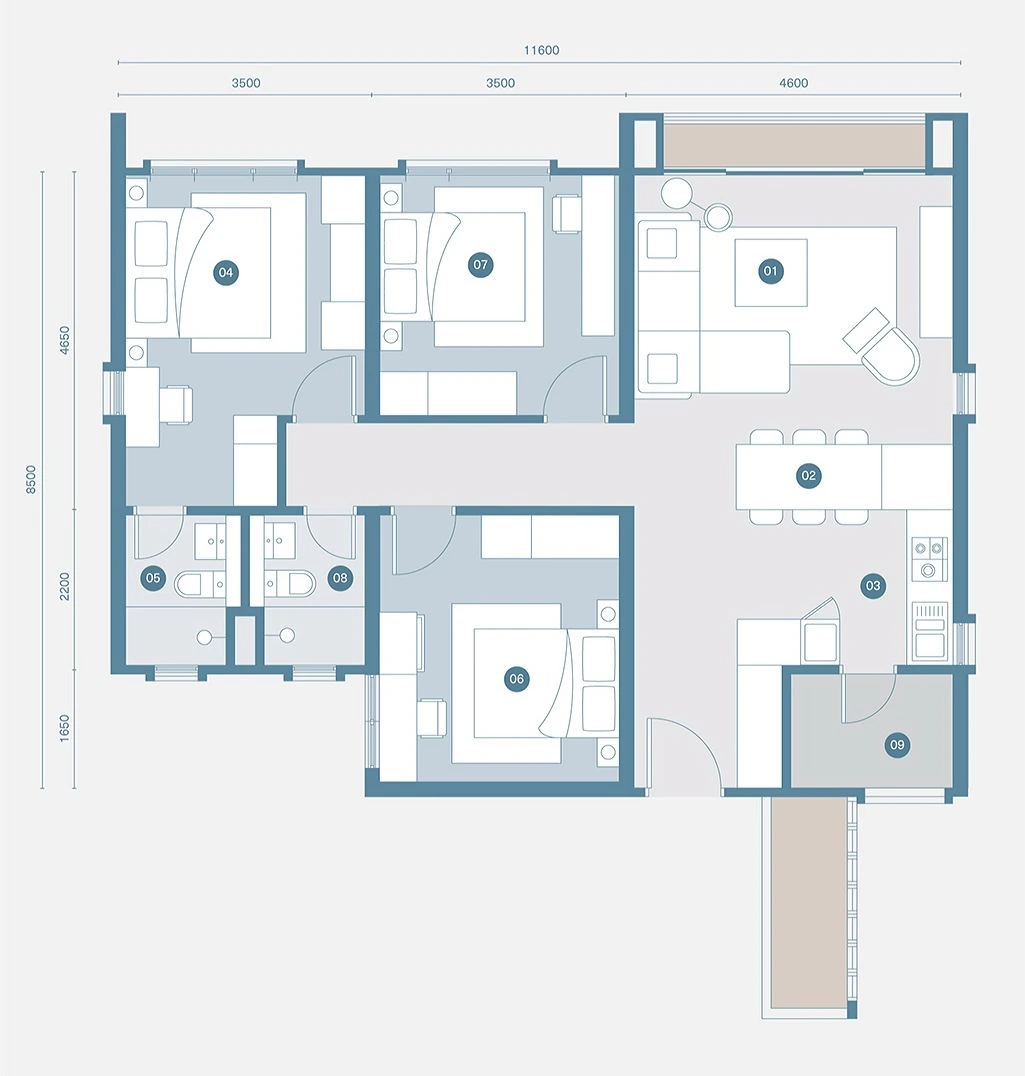 Danau Puchong D floor plan