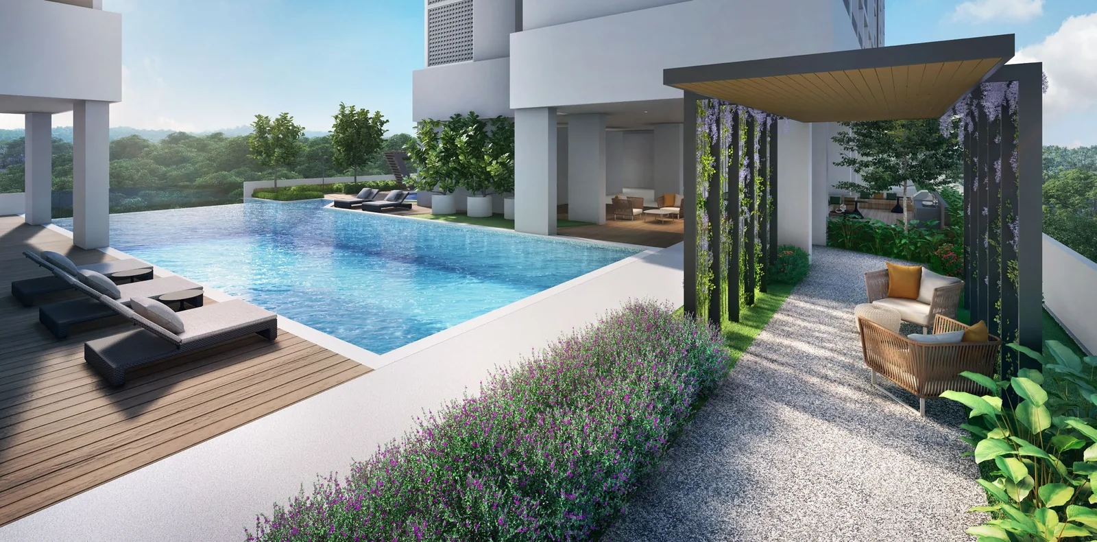 Pool artist impression
