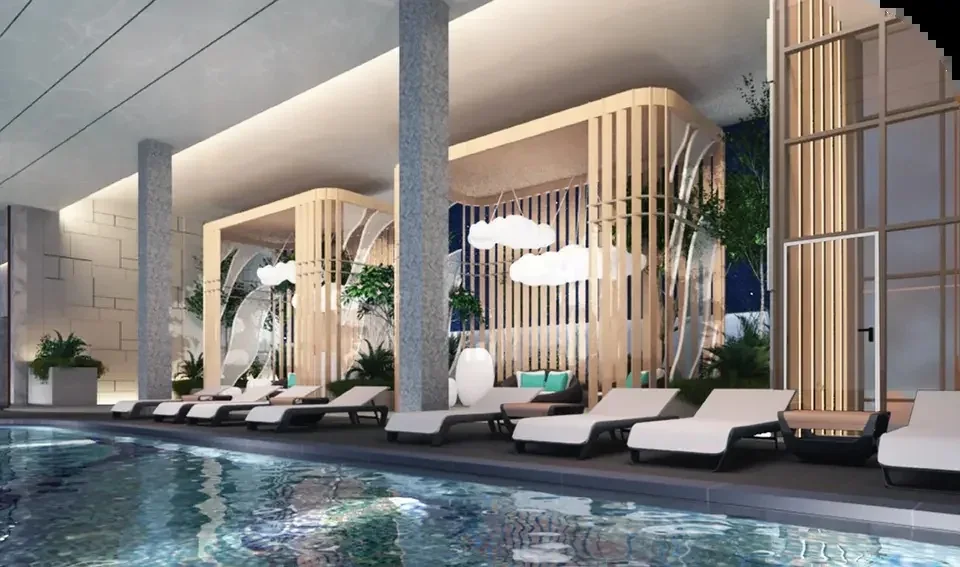 Pool artist impression