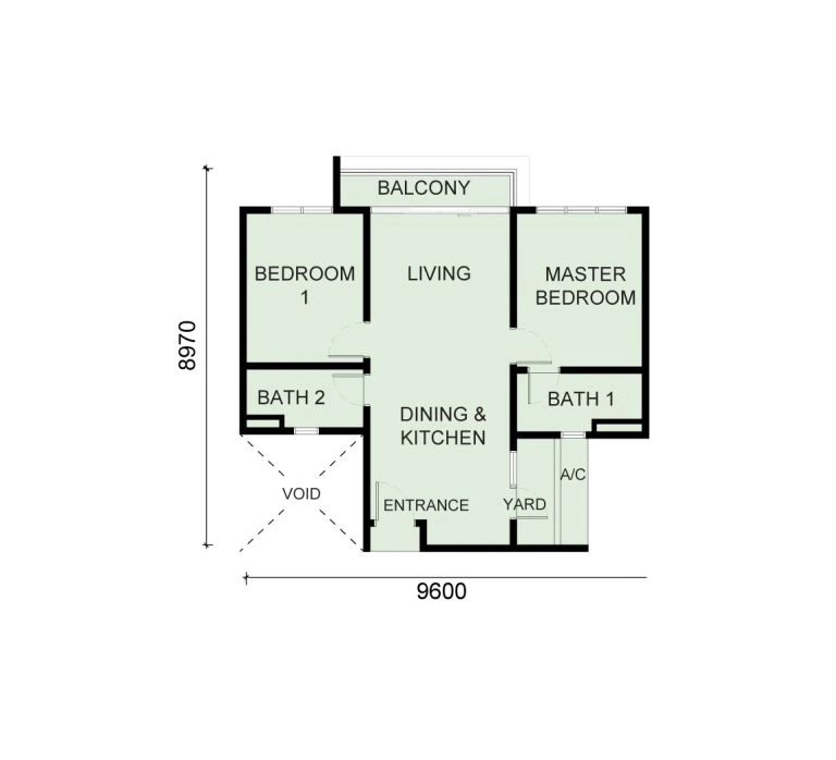 Laverra Seri Damansara A floor plan