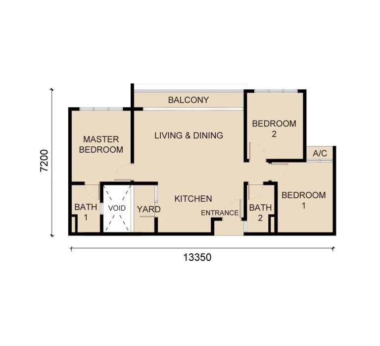 Laverra Seri Damansara B floor plan