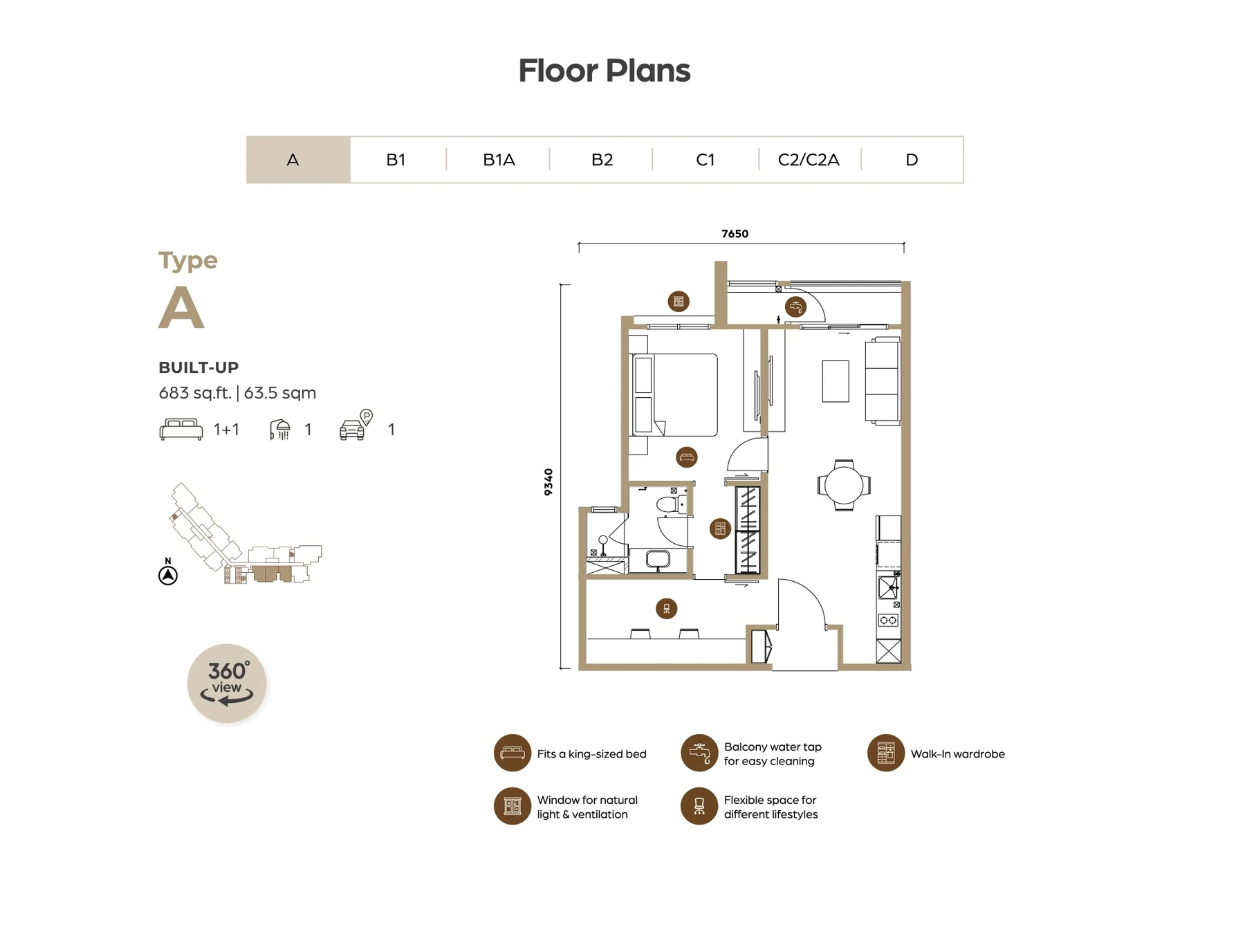 Lunar Seputeh A floor plan
