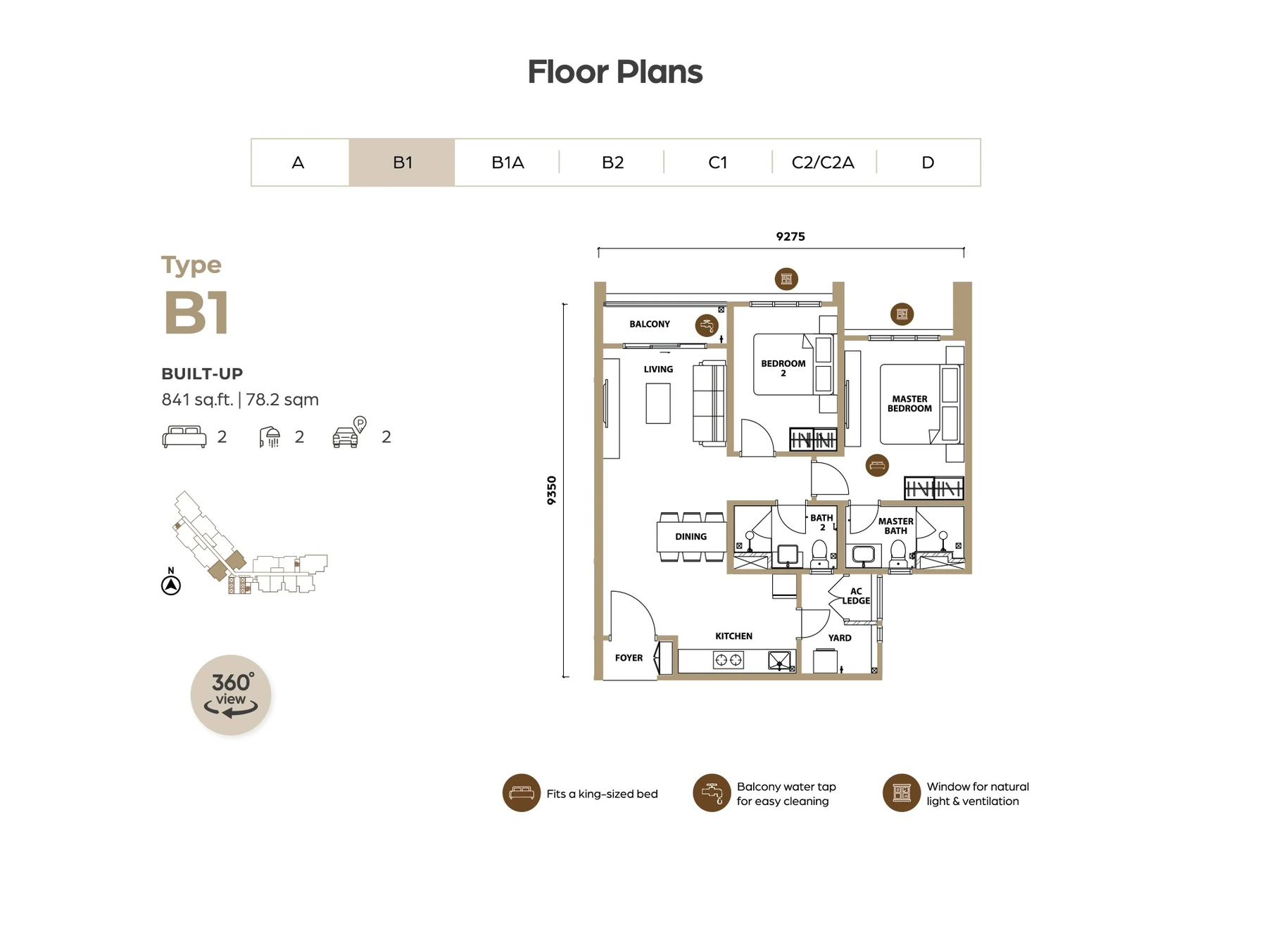 Lunar Seputeh B1 floor plan