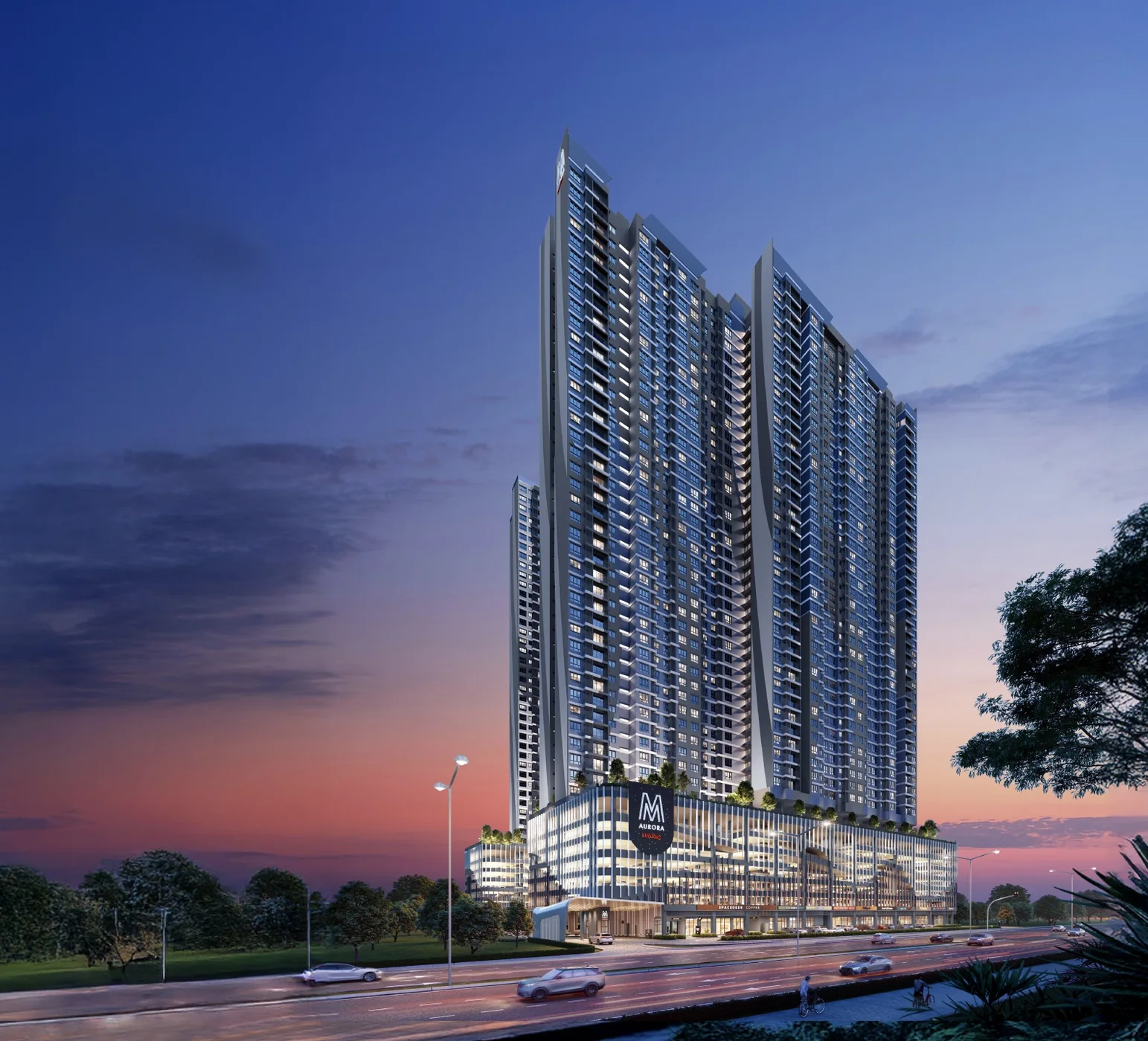 M Aurora exterior artist impression