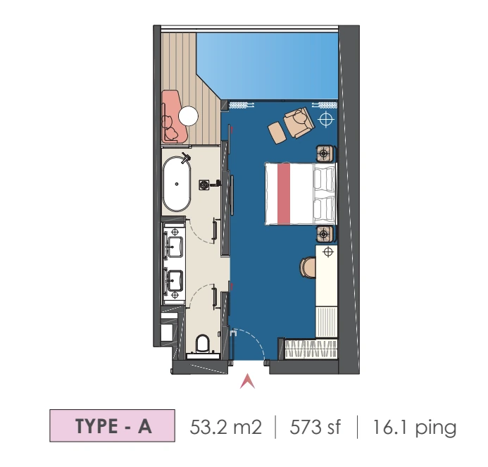 Royal Lexis Kuala Lumpur A floor plan