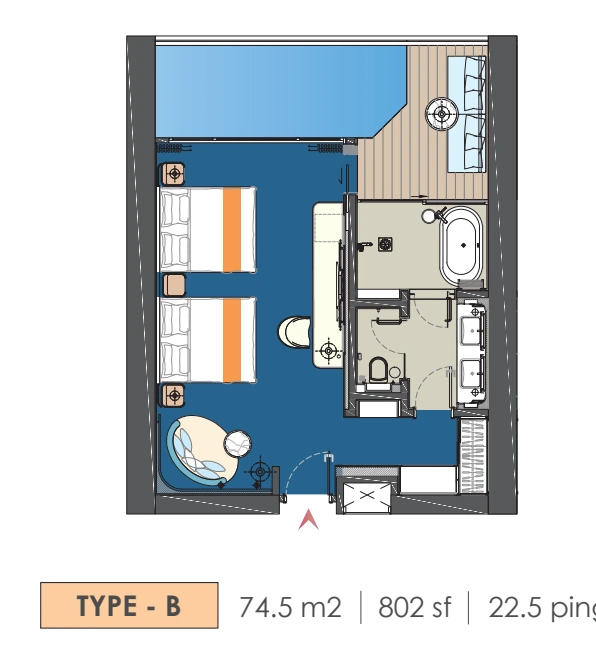 Royal Lexis Kuala Lumpur B floor plan