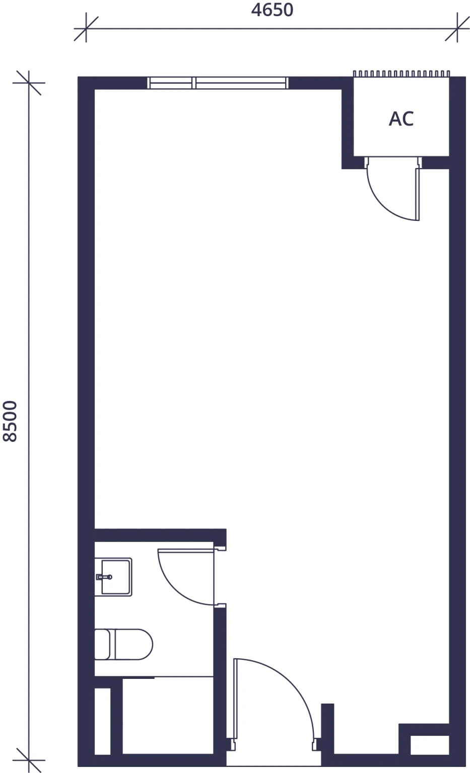 Sutera Suites A floor plan
