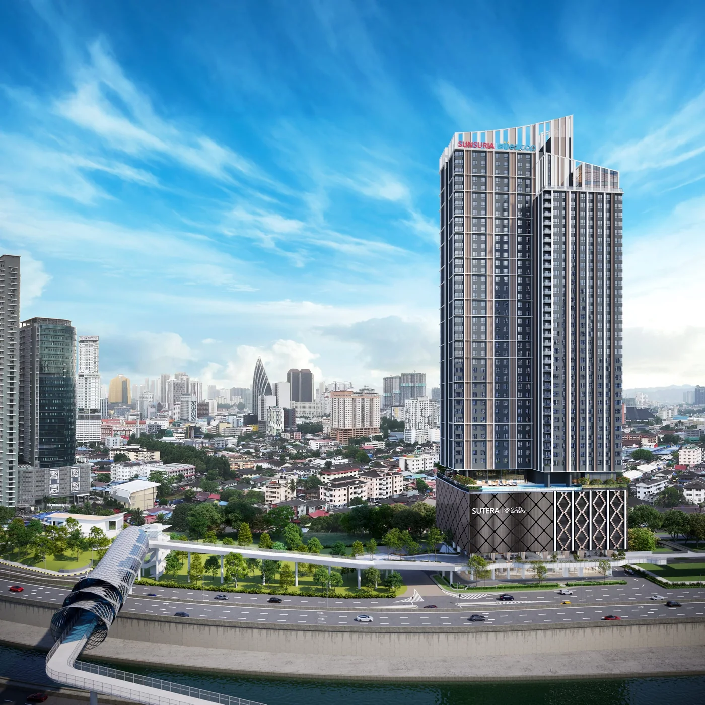 Sutera Suites developer project illustration