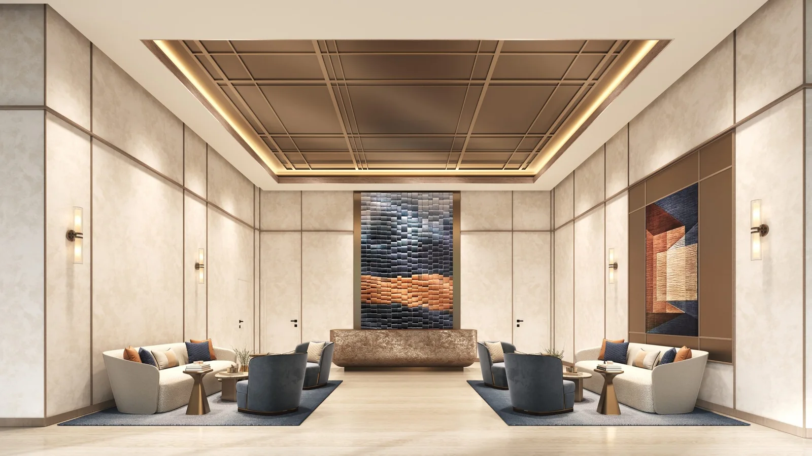 Reception artist impression