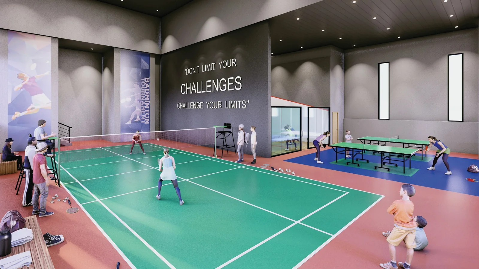 Indoor court
