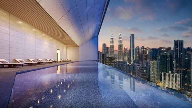 Pool design artist impression