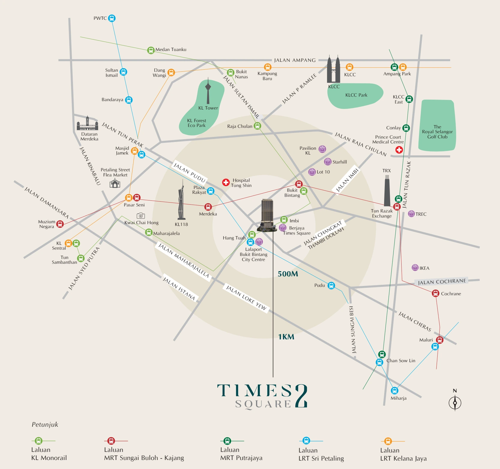Times Square 2 location reference; confirm routes and any proposed infrastructure