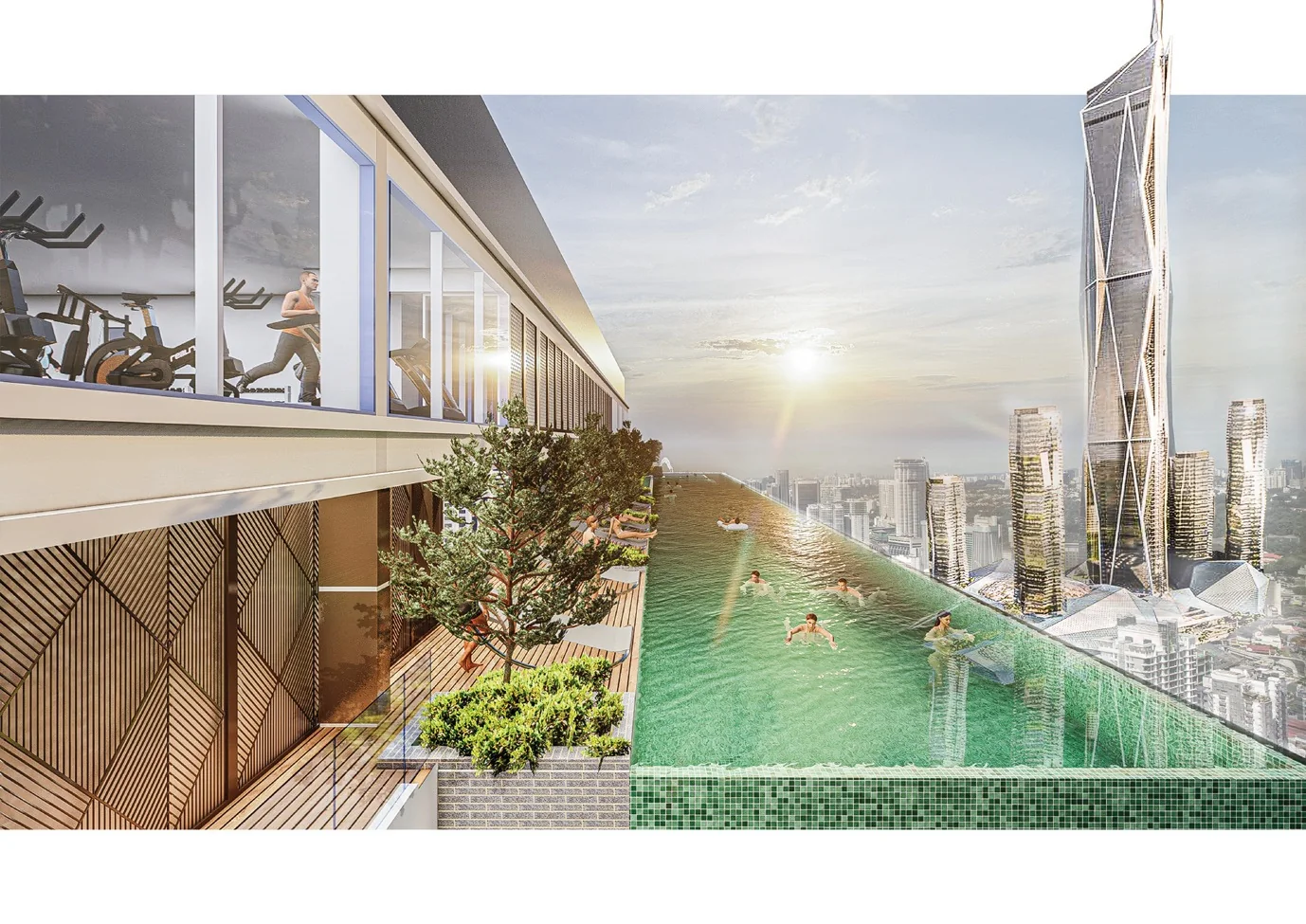 Pool artist impression