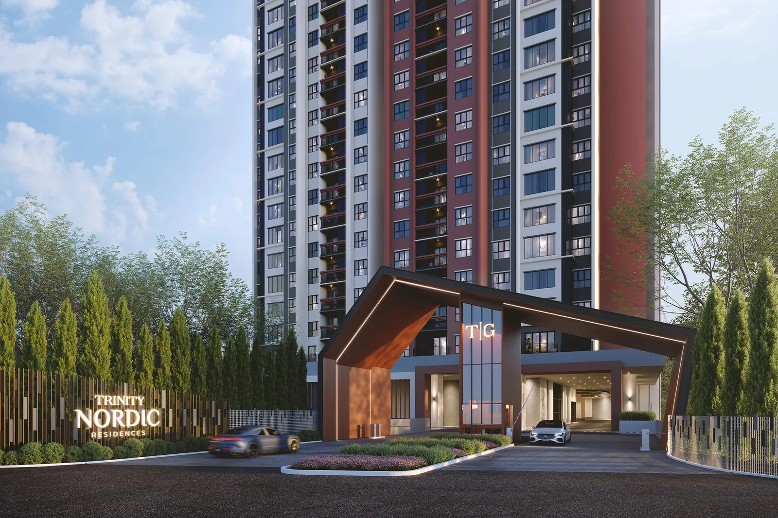 Trinity Nordic exterior artist impression
