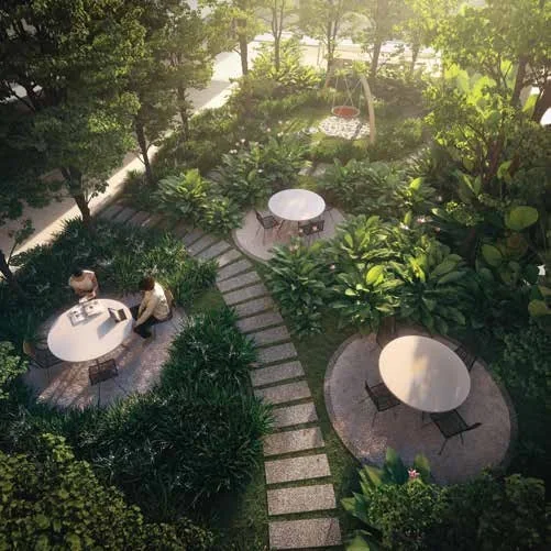 Garden artist impression