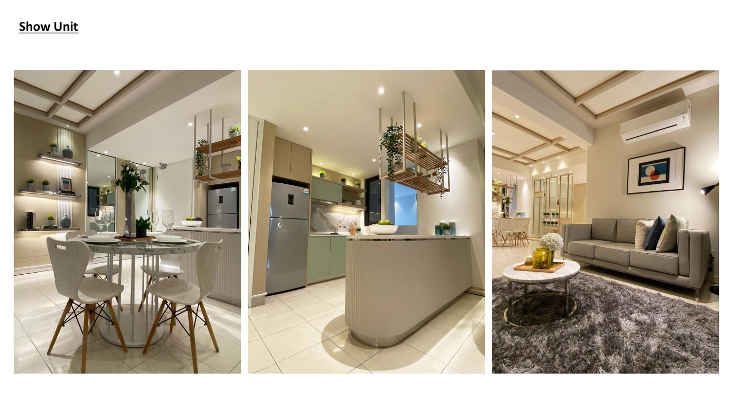 Show unit living concept