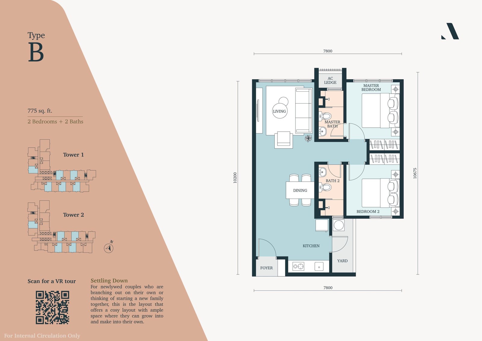 Type B floor plan
