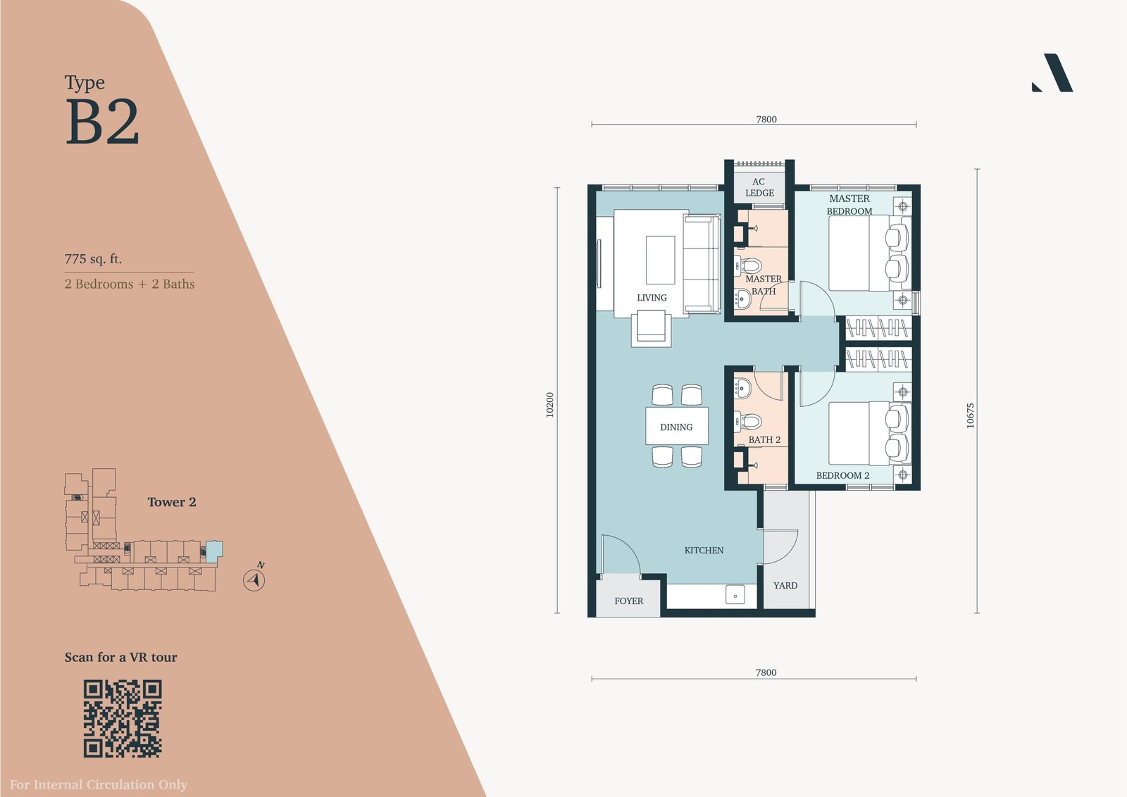 Type B2 floor plan