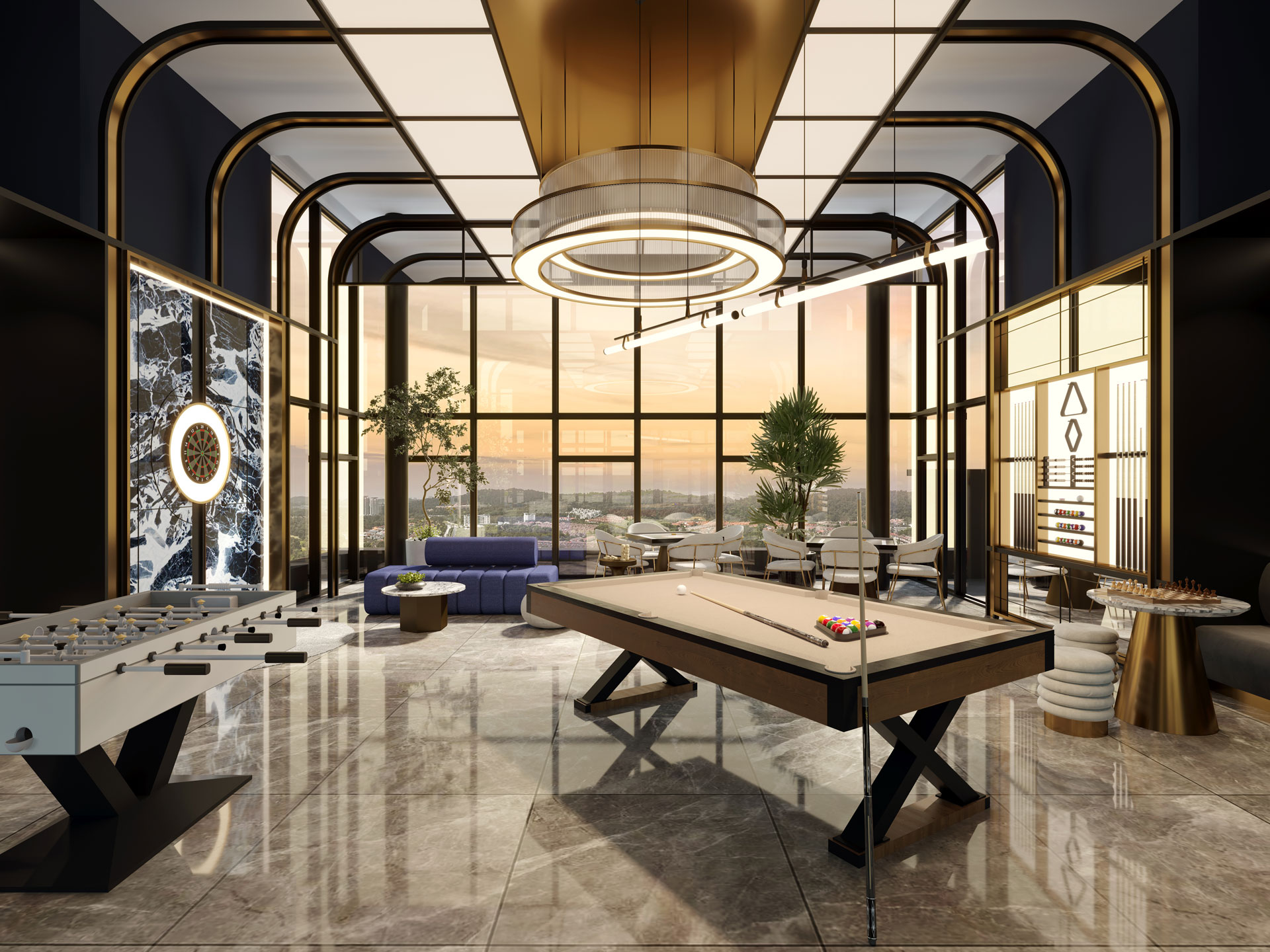 Sky gym