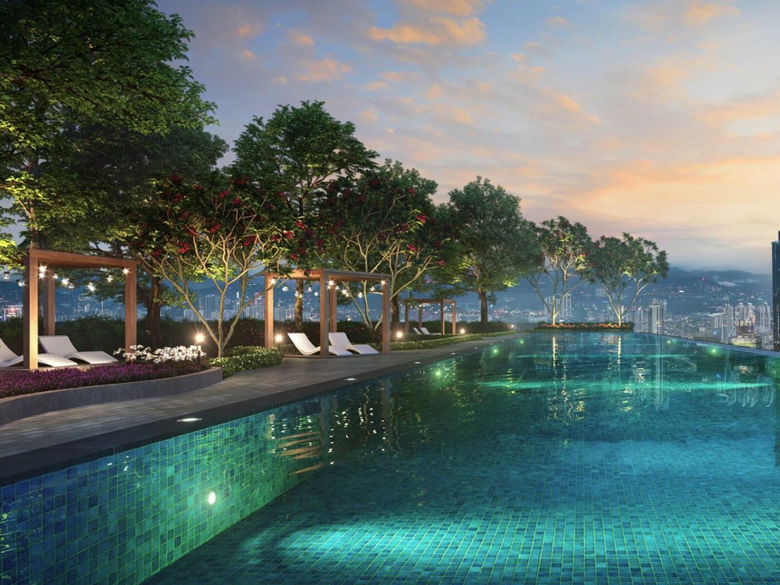 Sky pool