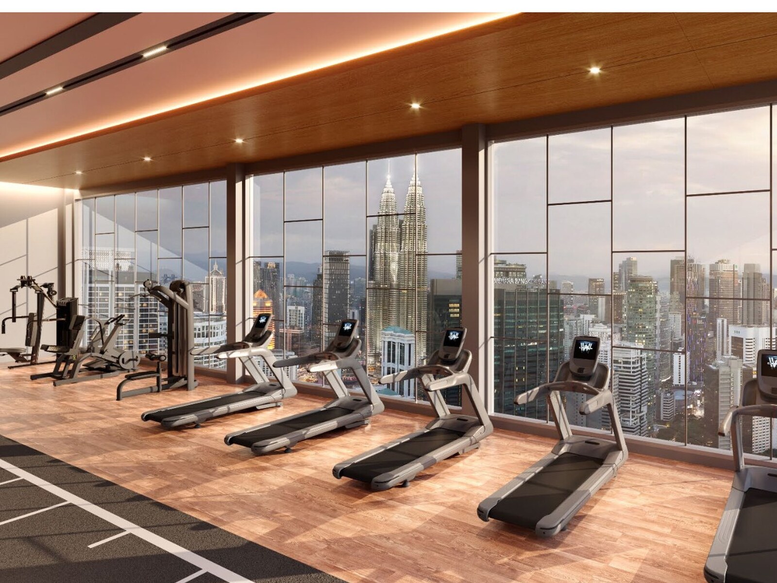 Sky gymnasium