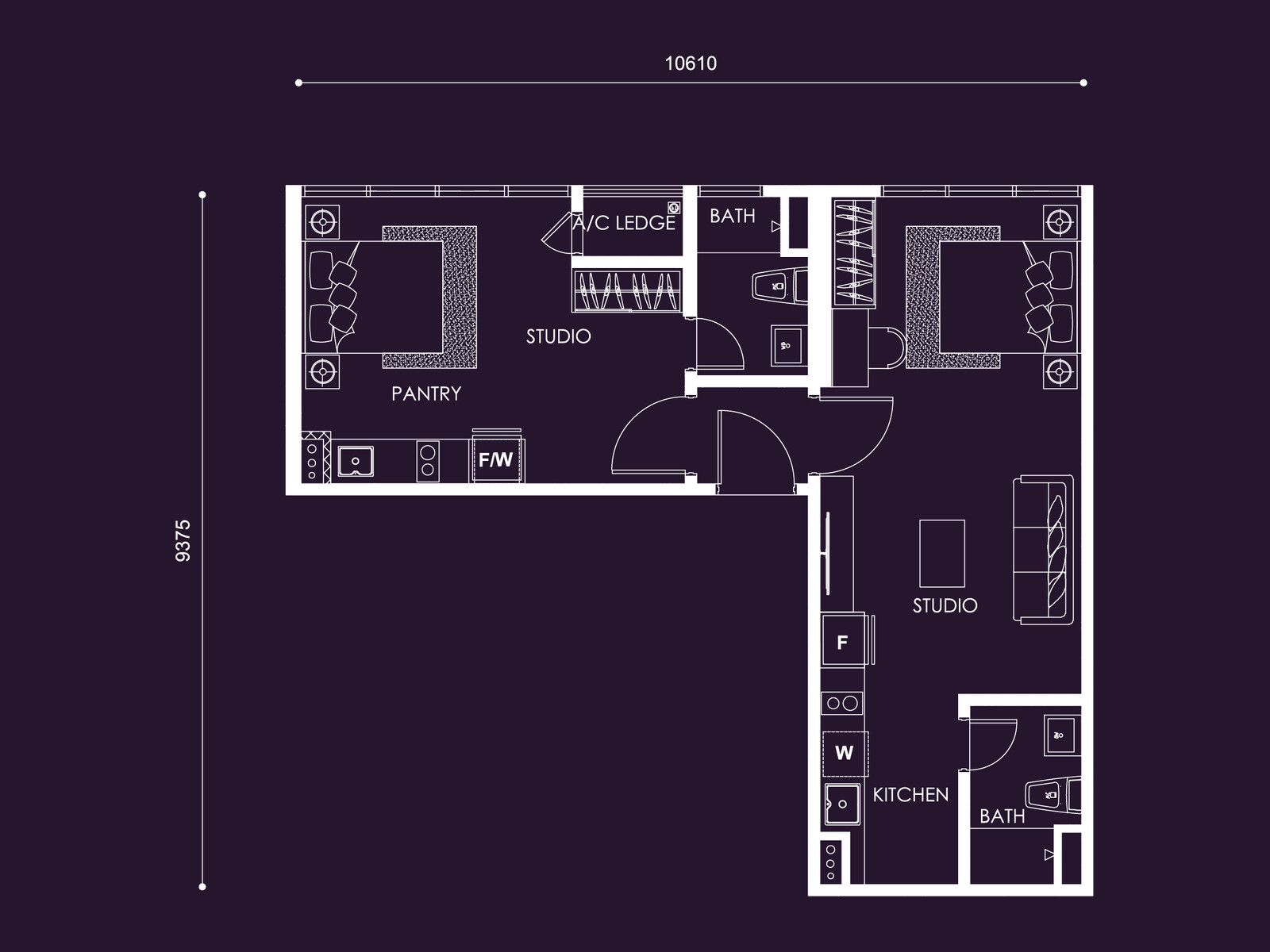 Centrix Type S11 floor plan