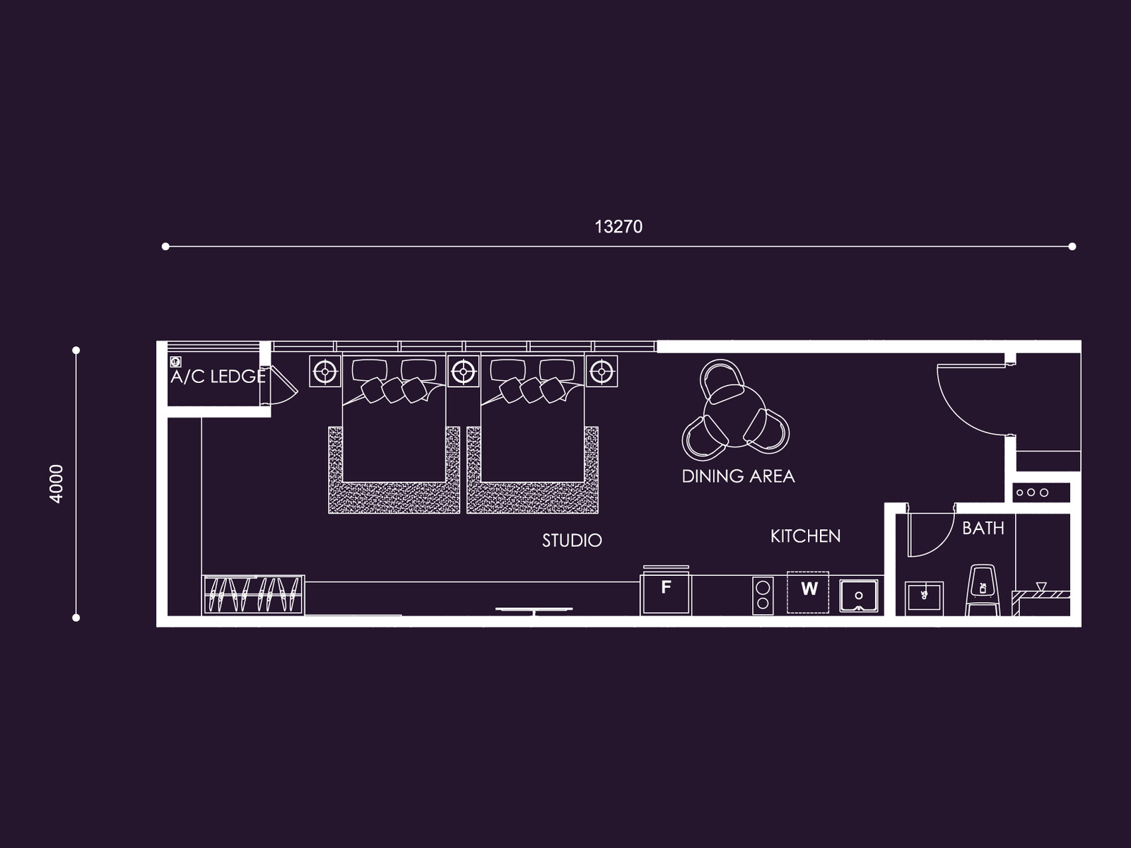 Centrix Type S12 floor plan
