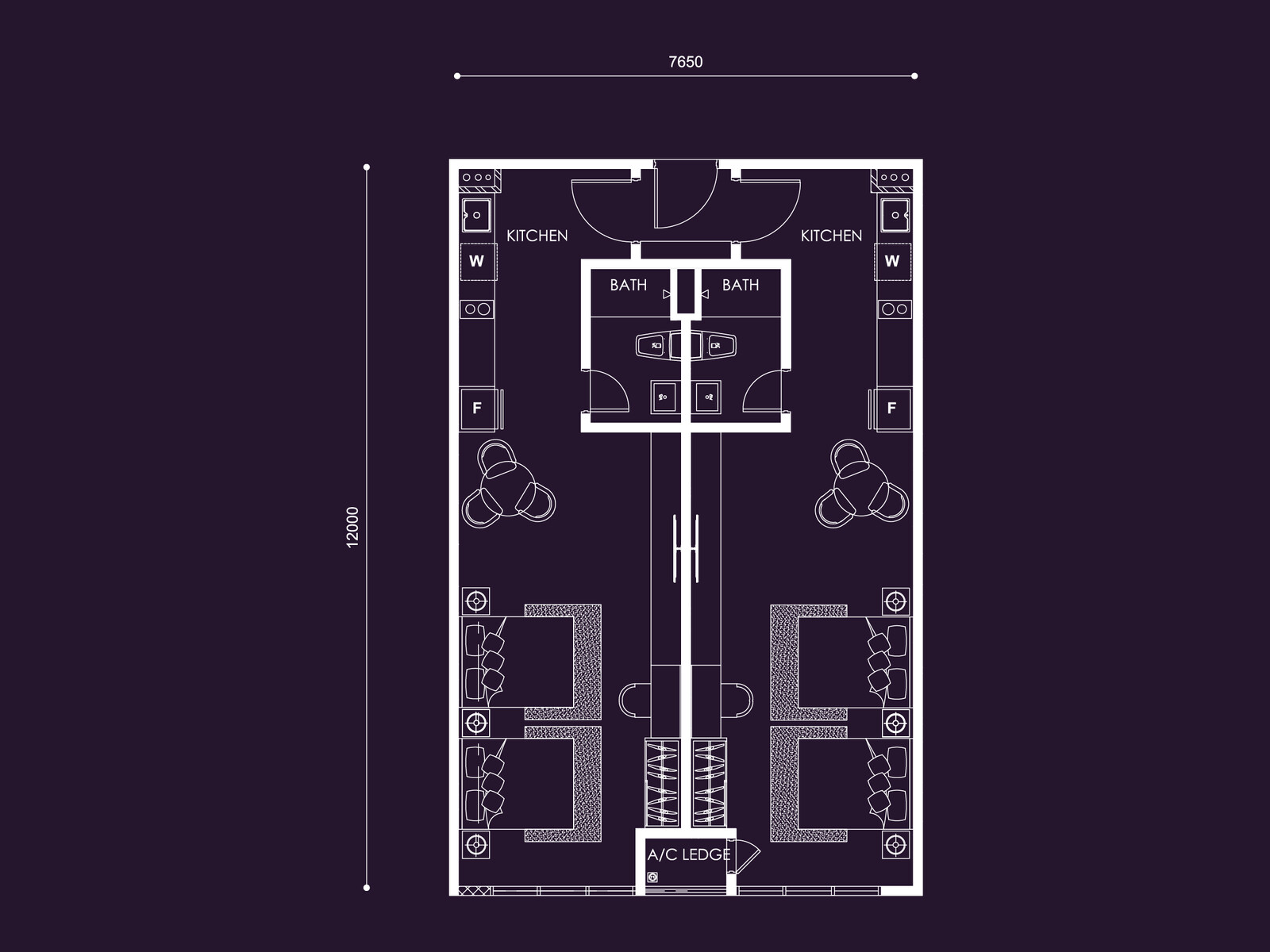 Centrix Type S3 floor plan