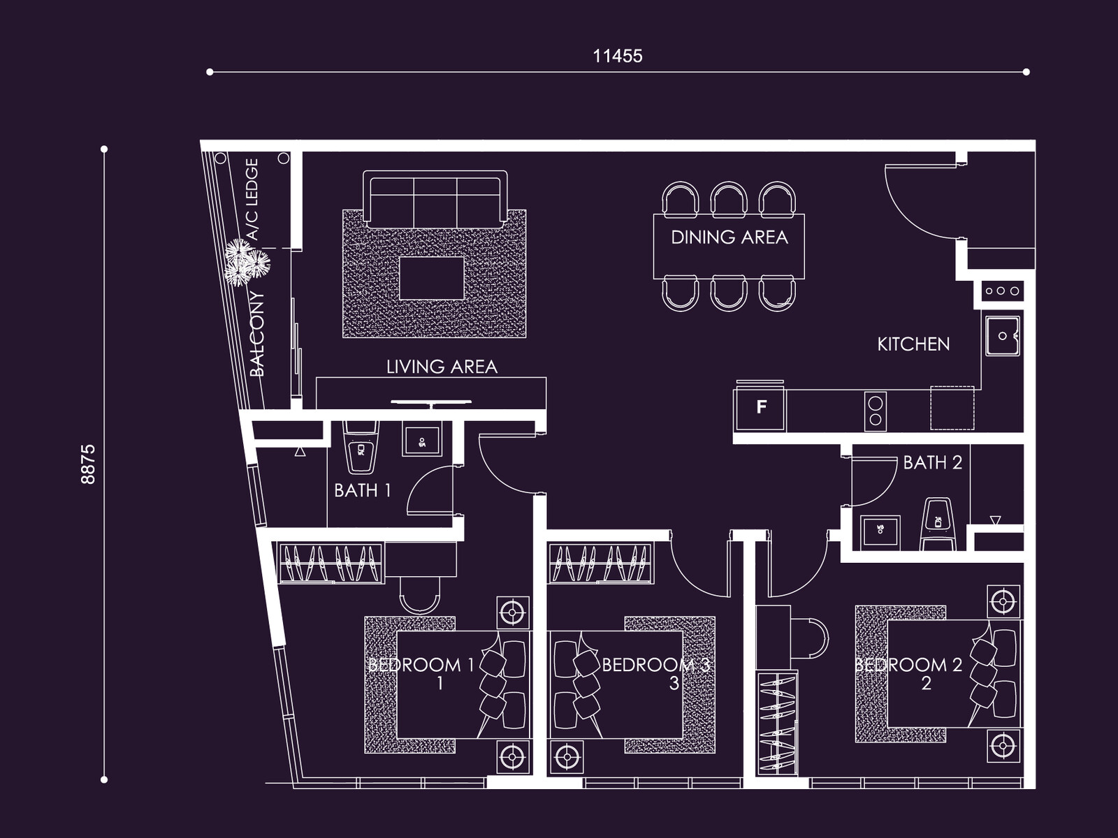 Centrix Type S4 floor plan