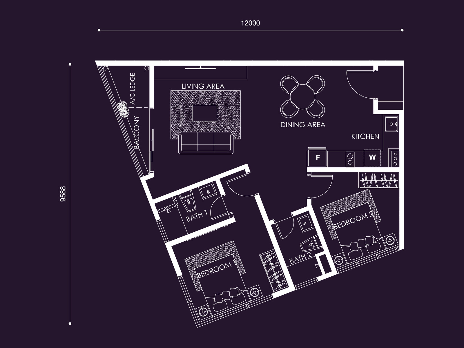 Centrix Type S7 floor plan