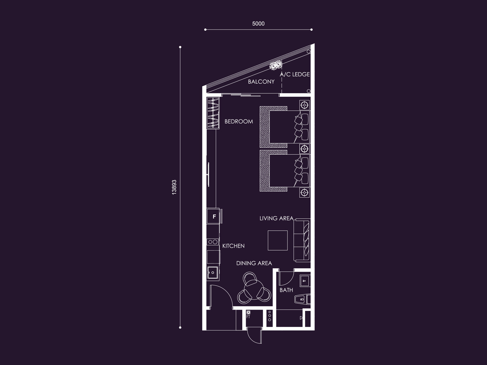 Centrix Type S8 floor plan