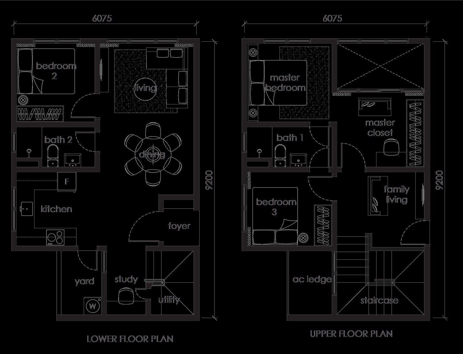 Type F floor plan
