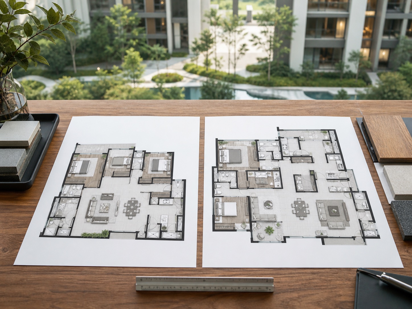 Editorial illustration for Zenia CondoVilla Type A1 vs Type B1: which layout suits your family?