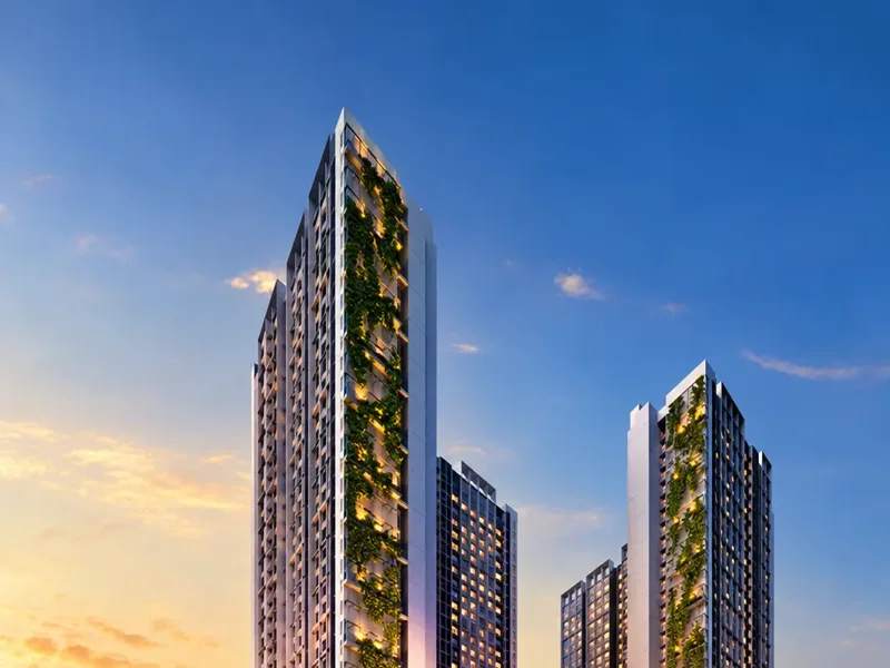Trybe Residence exterior artist impression