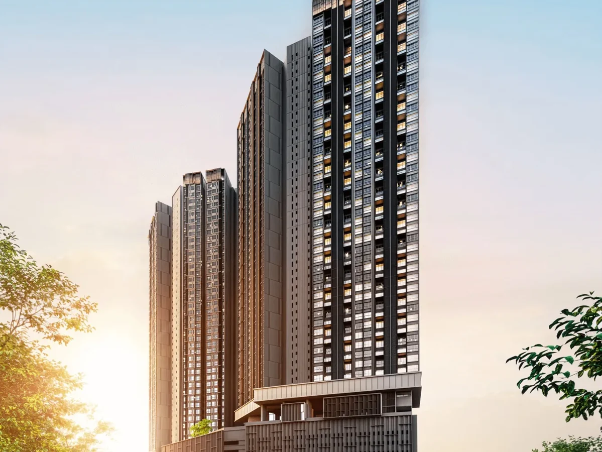 Aricia Residences project exterior marketing image