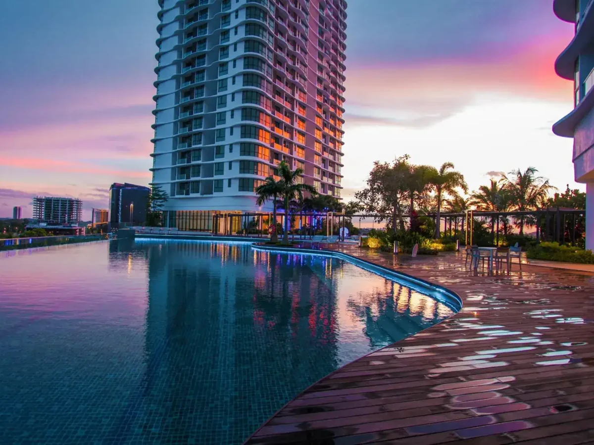 Macrolink Medini project exterior marketing image