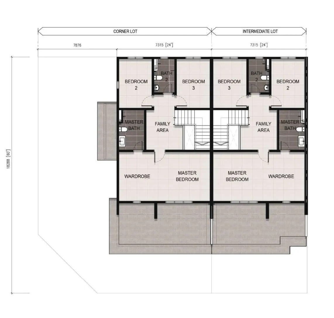 Meadow Heights Type A — First floor floor plan