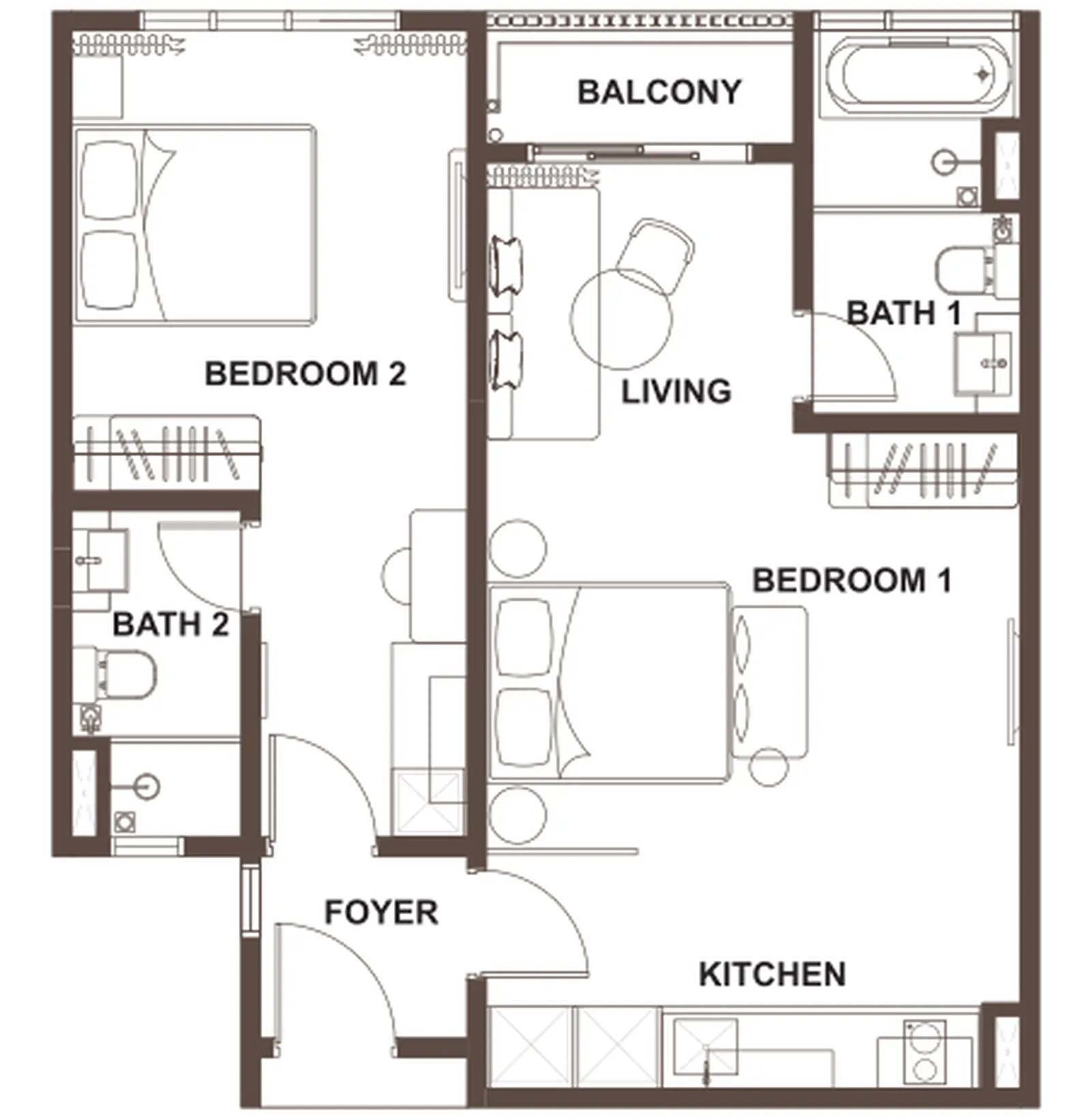 OSK Ombak Type B floor plan
