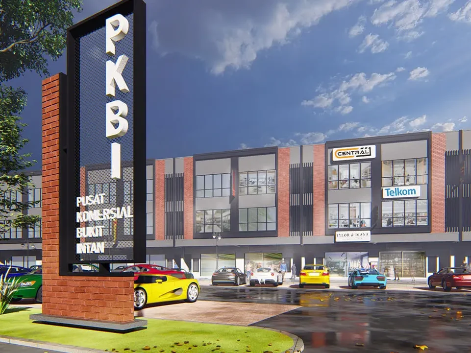 Pusat Komersial Bukit Intan (PKBI) project exterior marketing image