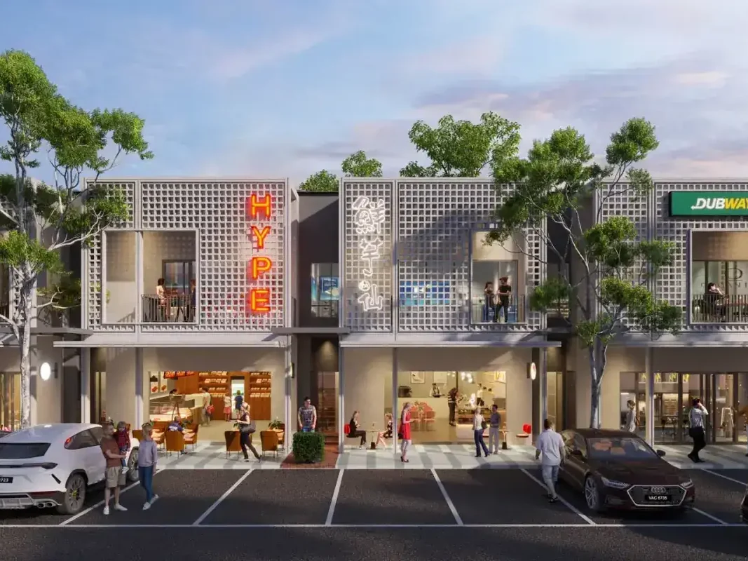Sejati Sentral Sandakan project exterior marketing image