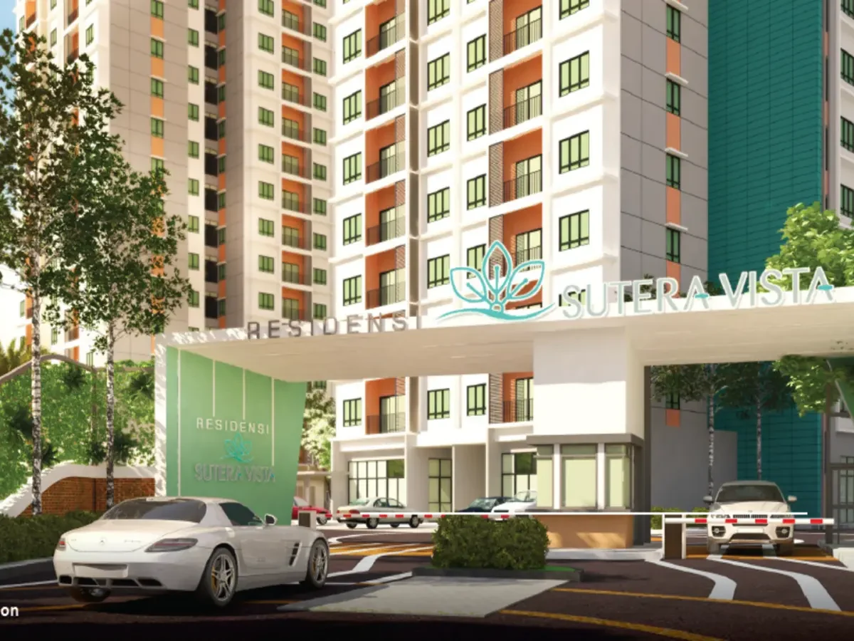 MTD Sutera Vista Residence project exterior marketing image