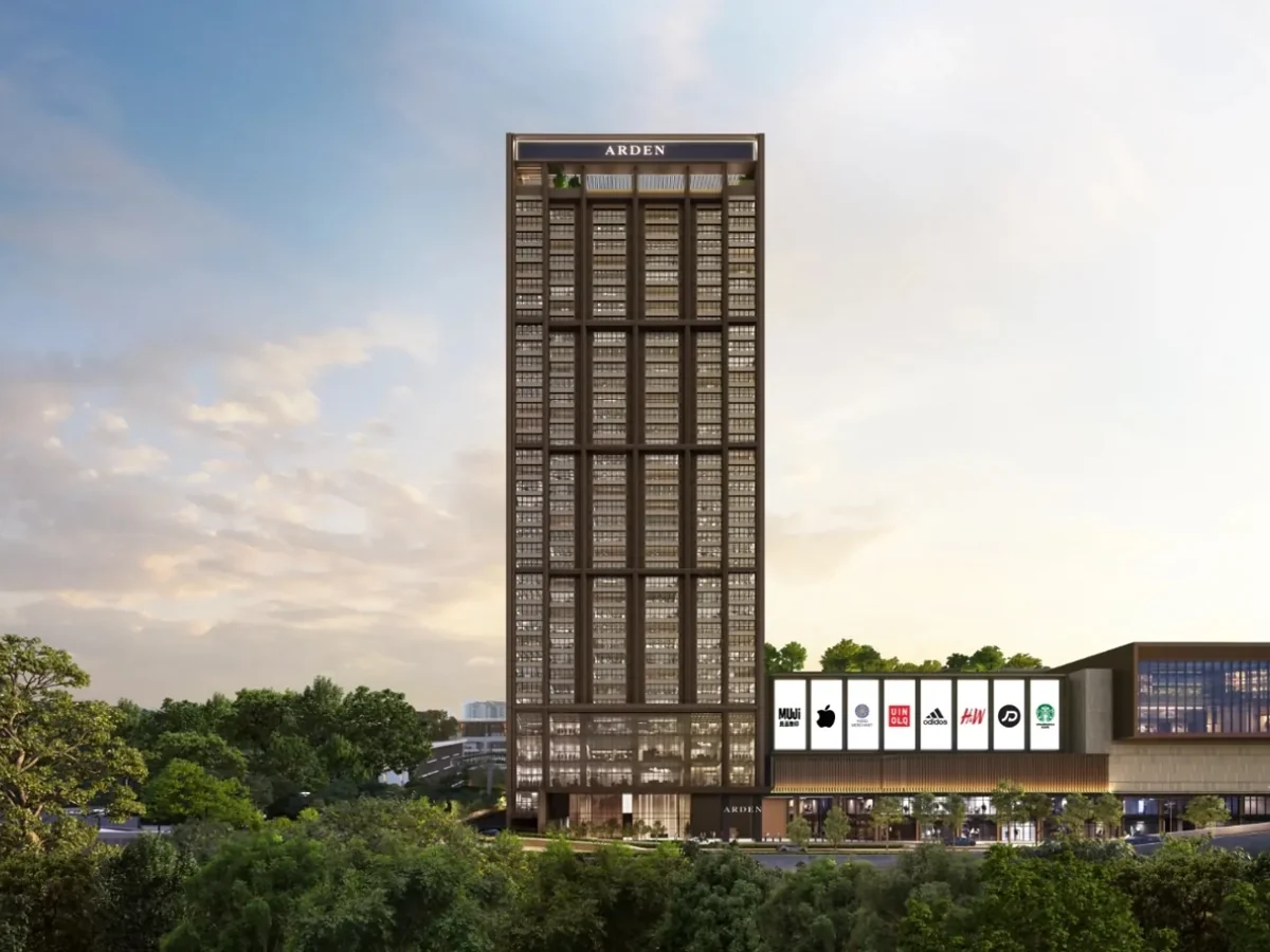The Arden Office project exterior marketing image