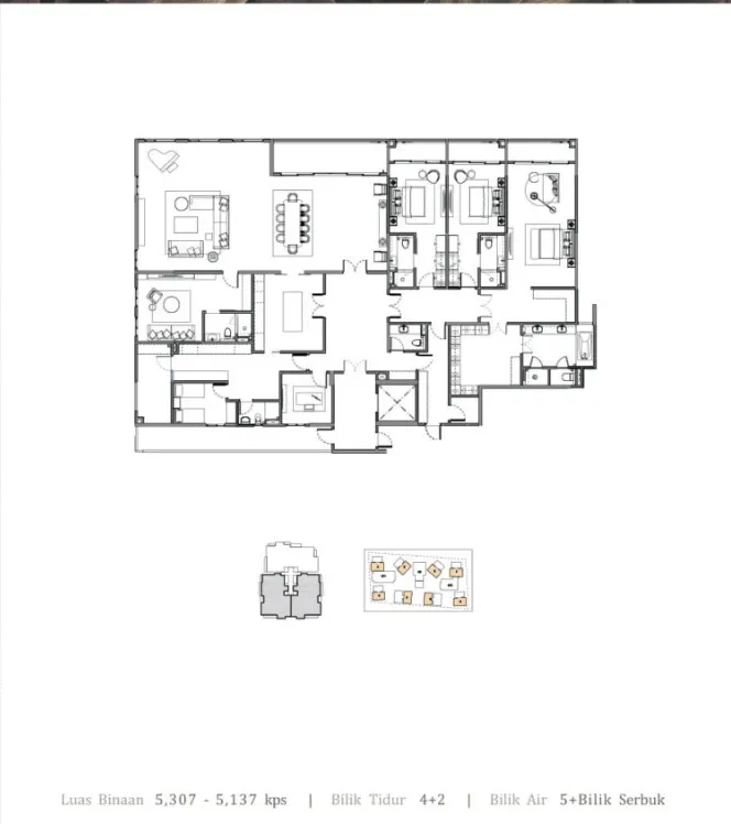 The Eden Type A1 floor plan