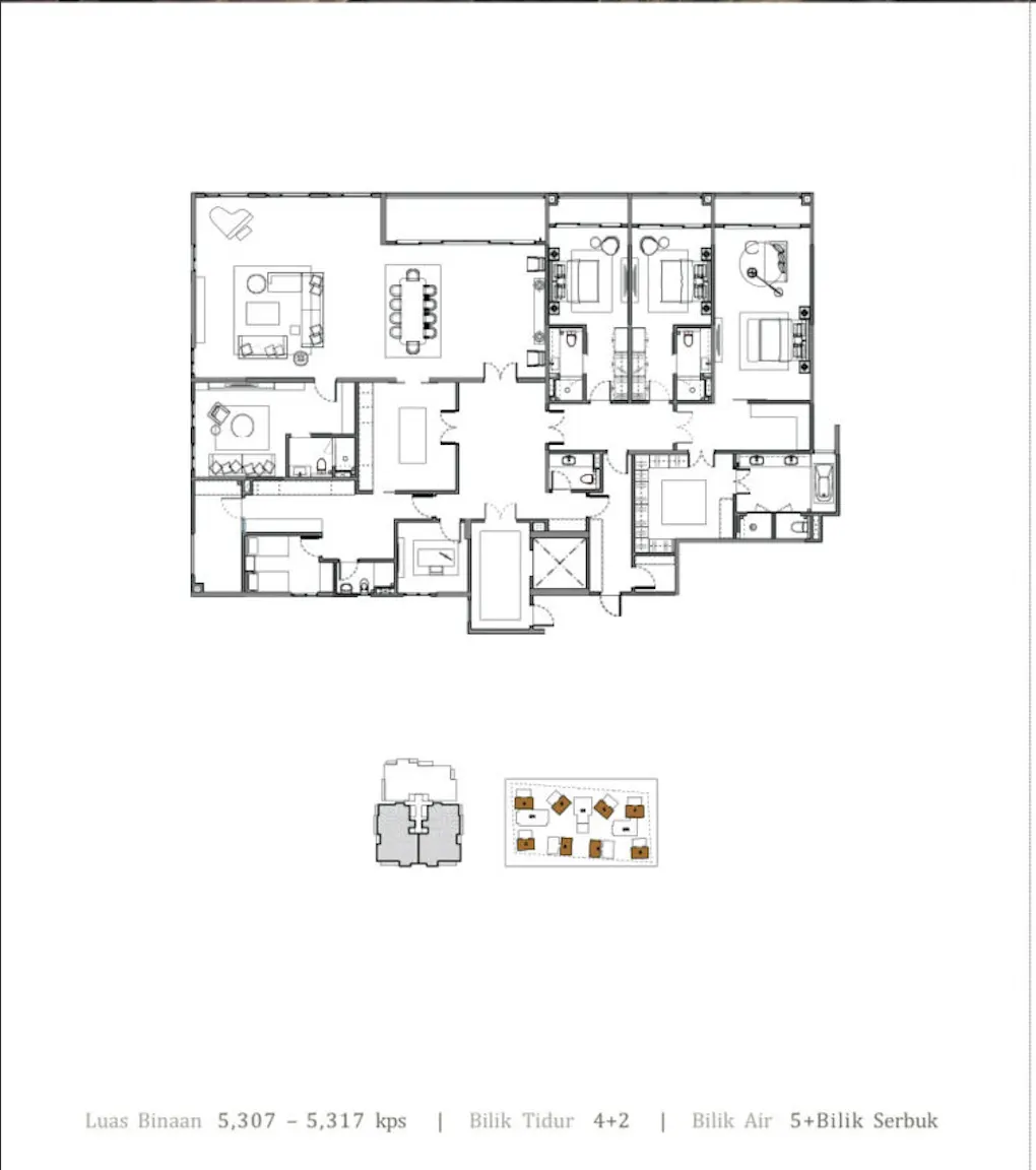 The Eden Type A2 floor plan