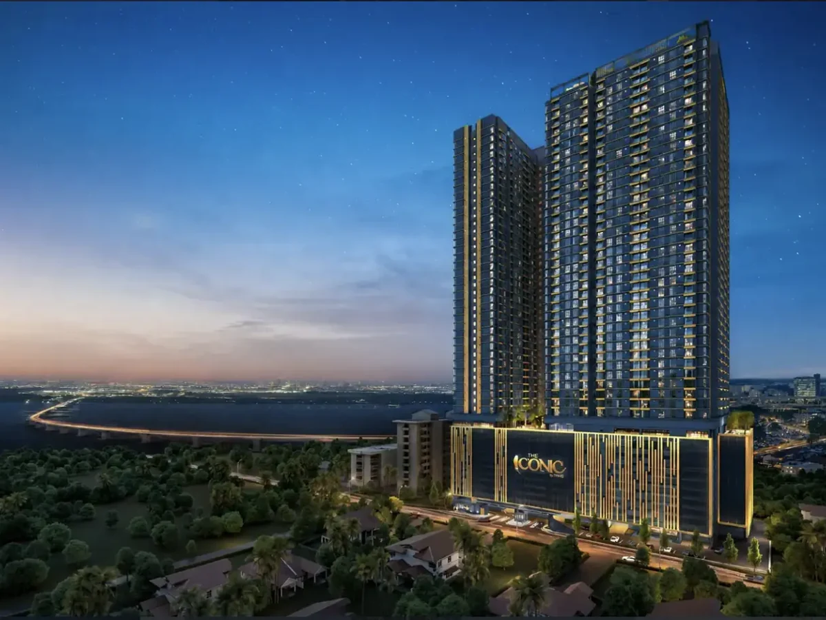 The Iconic project exterior marketing image